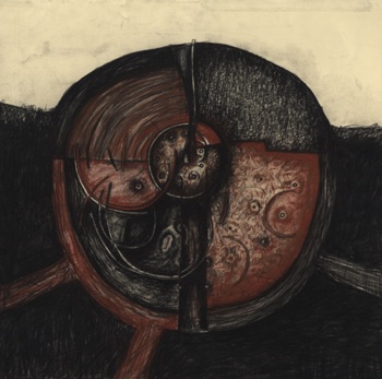 Shades of Navan III
Pastel Drawing
525mm x 490mm
1989 Shades of Navan III
Pastel Drawing
525mm x 490mm
1989
